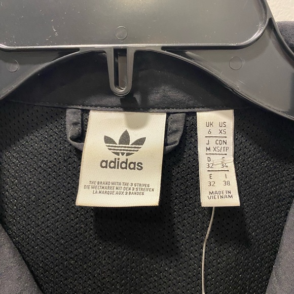 Adidas Loves Fiorucci Black Jumpsuit with White Stripes - Picture 5 of 9